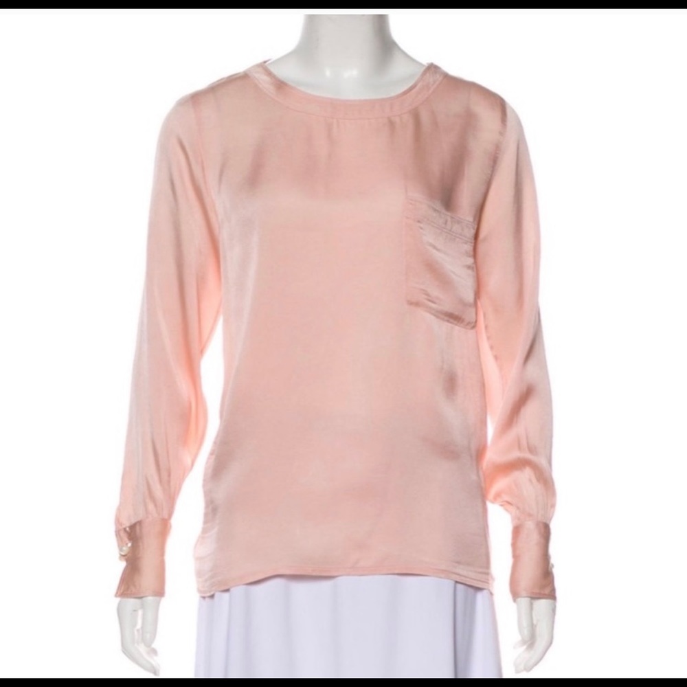 COPY - Authentic Chanel silk top